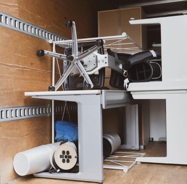 we provide secure and convenient storage options for businesses in need of temporary storage during commercial moving